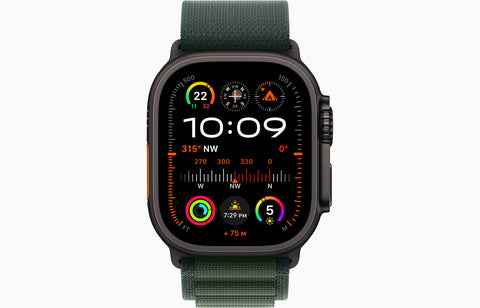 Iwatch ultra 2 | Black -  Alpine Loop | OLED Always‑On Retina display - Up to 3,000 nits | Easy 15-Day Returns - Airpod Pro (Free)